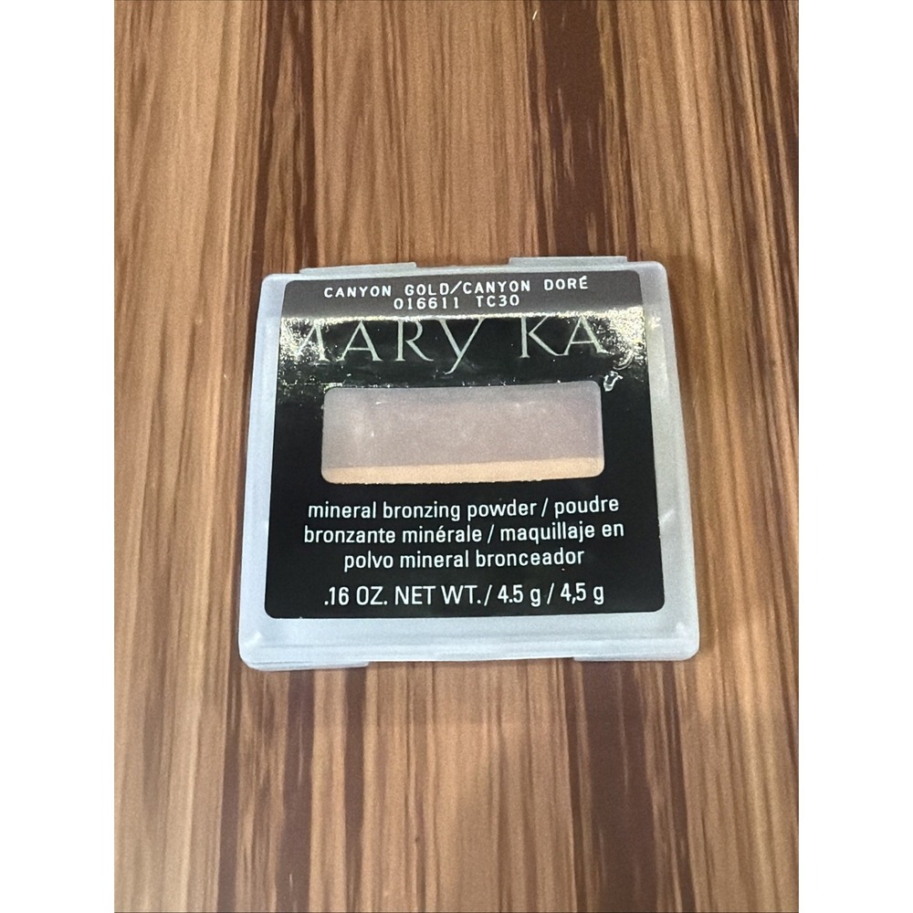Mary Kay Mineral Bronzing Powder Canyon Gold 016611 Full Size‎ .16 oz New